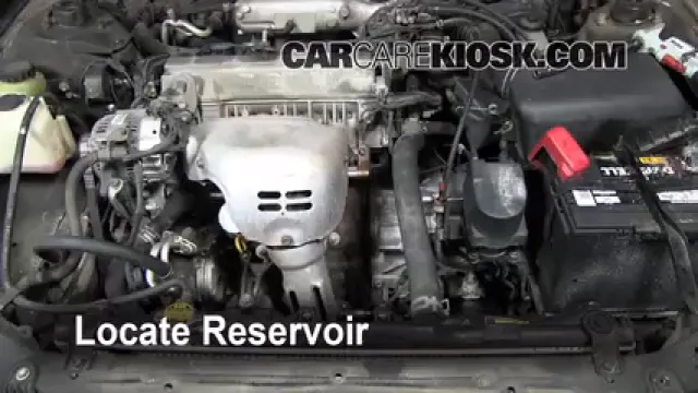 2000 Toyota Camry CE 2.2L 4 Cyl. Windshield Washer Fluid Add Fluid